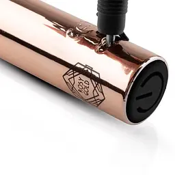 Вібратор EasyToys Rosy Gold Nouveau G-spot 22 см золотистий - мініатюра 5