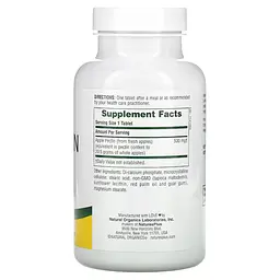 Натуральна добавка Natures Plus Apple Pectin 500 mg, 180 таблеток - мініатюра 2