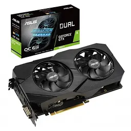 Відеокарта ASUS GTX 1660Ti 6Gb Dual (DUAL-GTX1660TI-O6G-EVO) (GDDR6, 192 bit, PCI-E 3.0 x16) Б/в - мініатюра 7