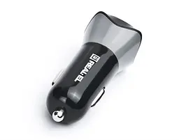 Автомобільний зарядний пристрій Real-el CA-30 QC3.0 (1USBx3A) Black/Grey - мініатюра 4