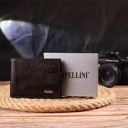 Чоловічий шкіряний гаманець Canpellini 11х8,3х1 см acs0025057 - мініатюра 8