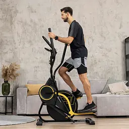 Орбітрек магнітний Hop-Sport HS-450B Dynamic чорно-жовтий - мініатюра 9