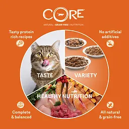 Набір консервів для котів Wellness CORE Tender Cuts Turkey Selection Multipack з індичкою - мініатюра 5