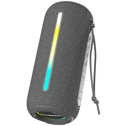 Колонка bluetooth Hopestar P39 LED сірий
