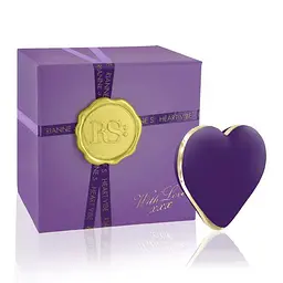 Вібратор Rianne S Heart 5.5 см фіолетовий - мініатюра 3