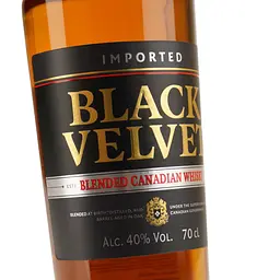 Віскі Black Velvet 3 yo Blended Canadian Whisky 40% 0.7 л - мініатюра 5