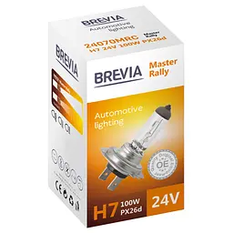 Галогенова лампа Brevia H7 24V 100W PX26d Master Rally CP(24070MRC)