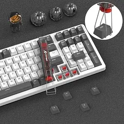 Пуллер для кейкапів і світчів Attack Shark KS01 Black Translucent - мініатюра 2