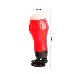 Мастурбатор CRAZY BULL FLORA RED VAGINA Orion BM-00900T46N 17190 - мініатюра 4