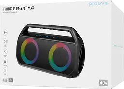 Портативна акустика Proove Third Element Max 40W чорна - мініатюра 2