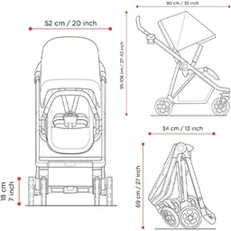 Детская коляска Thule Shine Black on Black [11400202] [107658] - мініатюра 12