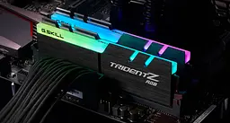 Модуль пам`ятi DDR4 2x16GB/3200 G.Skill Trident Z RGB (F4-3200C16D-32GTZR) - мініатюра 3