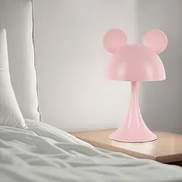 Світильник-нічник Kite LED з акумулятором Simple Mouse рожевий (K25-317-2-2) - мініатюра 4