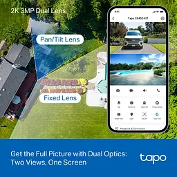 Комплект камери TP-Link розумної бездротової TAPO C645D KIT 2K QHD та сонячної панелі - мініатюра 6