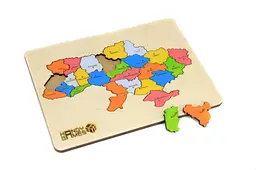 Пазл Сортер Карта України