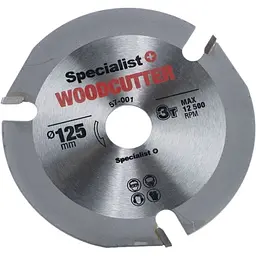 Диск відрізний Specialist+ Woodcutter для дерева 125x22 мм (57-001) - мініатюра 3