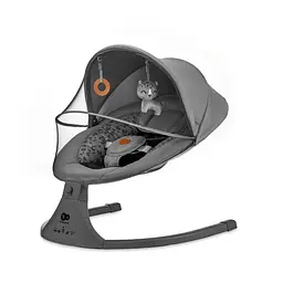 Крісло-гойдалка Kinderkraft Lumi 2 Dark Grey (KBLUMI02DGR0000) - мініатюра 3