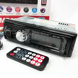 Автомагнітола MP3 1096 BT 1 DIN з LED дісплеєм та пультом керування - мініатюра 9