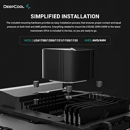СВО Deepcool LS520S Zero Dark (R-LS520-BKNNMM-G-1) - мініатюра 8