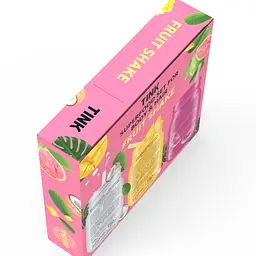 Подарунковий набір Tink Superfood Set Fruit Shake: Гель для душу Гуава та м'ята, 150 мл + Шампунь для пошкодженого волосся Манго та рідкий шовк, 150 мл + Бальзам для сухого та ослабленого волосся Кокос та пшеничні протеїни, 150 мл - мініатюра 4