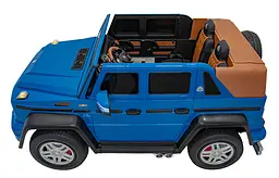 Дитячий електромобіль Mercedes Benz Maybach G650, з регулюванням сидінь, синій - мініатюра 5