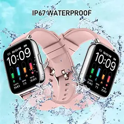 Розумний смарт-годинник Nerunsa Smart Watch Android iOS рожевий - мініатюра 7