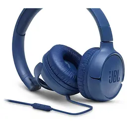 Навушники з мікрофоном JBL T500 Blue (JBLT500BLU) - мініатюра 5