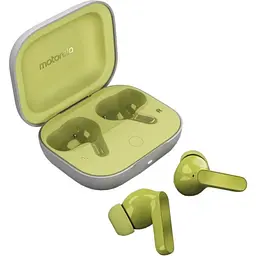 Навушники бездротові Motorola TWS Moto Buds 2024 Kiwi Green (PG38C05790) зелені - мініатюра 3