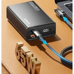 Зовнішній акумулятор Essager EDY65-LD01-Z для ноутбуків 20000 mAh 65W (EDY65-LD01-Z) - мініатюра 6