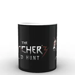 Кухоль GeekLand The Witcher Відьмак лого TW.02.008 330 мл білий - мініатюра 3