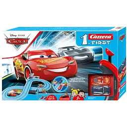 Автотрек Carrera First Disney Pixar Cars Потужна дуель траса 2.4 м (CR-20063038) - мініатюра 6
