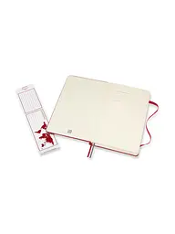 Записник Moleskine Classic Expanded середній, Нелінований Червоний (QP062EXPF2) - мініатюра 3