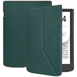 Обкладинка Ultra Slim Origami BeCover для PocketBook 743G InkPad 4/InkPad Color 2/InkPad Color 3 (7.8") Dark Green (713084) - мініатюра 2