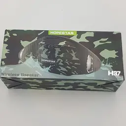 Бездротова акумуляторна колонка Bluetooth акустика FM MP3 AUX USB Hopestar H37 камуфляжна - мініатюра 5