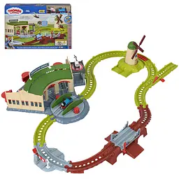 Залізничний трек Fisher-Price Томас і друзі Депо Тідмут із паровозиком Томасом і вертольотом Гарольдом (JLL36) - мініатюра 10