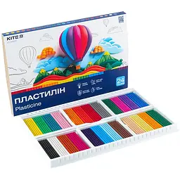 Пластилін Kite Classic, 24 кольори, 480 г., (K-089) - мініатюра 2