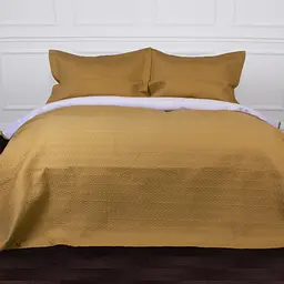Покривало MirSon набір Imperial Gold Line покривало 220х240 см + наволочки 50х70 см х 2 шт (2200007177899)