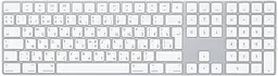 Клавіатура Apple Wireless Keyboard with Numeric Keypad (MQ052) [23268]