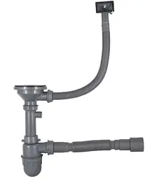 Кухонна мийка Brinex 510-D 0.8 мм, врізна BRIN510SAT08 - мініатюра 7