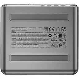 Зарядний пристрій Acefast 4xUSB 218W (3xUSB-C + USB-A) Gan Z4 Fast Charger (6974316282587) - мініатюра 4