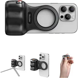 Тримач для смартфона Telesin Fun Shot Magnetic Grip2 Black (P5-MP-001BK) [168632] - мініатюра 7