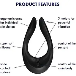 Вібратор для пар Satisfyer Endless Joy 3 двигуна - мініатюра 3