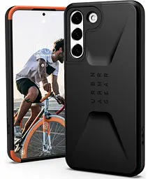 Оригинальный противоударный чехол UAG Civilian для Samsung Galaxy S22 (6.1") Black 21342D114040