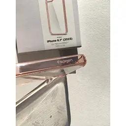 Протиударний прозорий чохол Spigen Ultra Hybrid  для iPhone 15 Rose Crystal ACS06795 - мініатюра 5