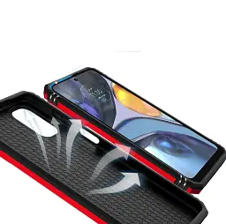 Панель BeCover Military для Xiaomi Redmi A1/A2 Red (708236) - мініатюра 3