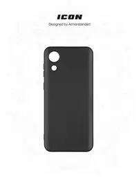 Чехол ArmorStandart ICON для Samsung A03 Core (A032) Camera cover Black (ARM60878) - мініатюра 3