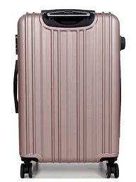 Валіза полікарбонат середній (M) Airtex 623 70л 66x42x26см Рожеве золото (Rose gold) - мініатюра 3
