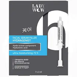 Сироватка-філер для обличчя Lady Wow Hydragenist Serum, 7 шт. х 2 мл - мініатюра 3