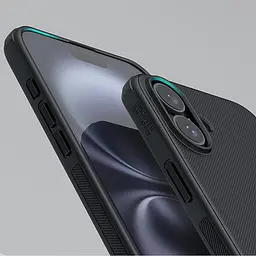 Чохол Nillkin Matte Pro для Apple iPhone 16 (6.1) Чорний / Black - мініатюра 6