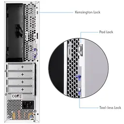 Корпус Chieftec UNI BE-10W-300 mATX , БЖ 300W, SLIM FF WHITE - мініатюра 7